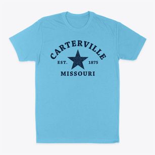 Carterville Missouri Star Classic Dad T-Shirt