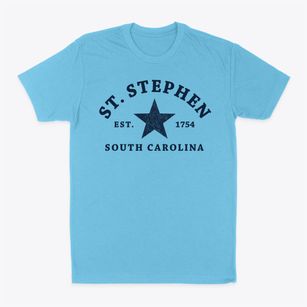 St. Stephen South Carolina Star Classic Dad T-Shirt