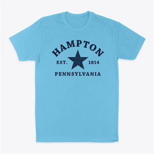 Hampton Pennsylvania Star Classic Dad T-Shirt