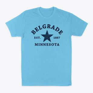 Belgrade Minnesota Star Classic Dad T-Shirt