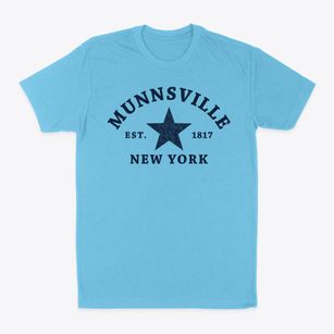 Munnsville New York Star Classic Dad T-Shirt