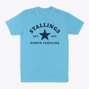 Stallings North Carolina Star Classic Dad T-Shirt