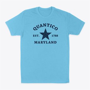 Quantico Maryland Star Classic Dad T-Shirt