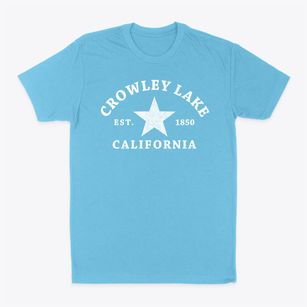 Crowley Lake California Star Classic Dad T-Shirt