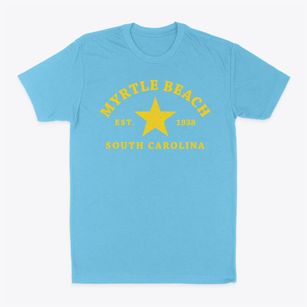 Myrtle Beach South Carolina Star Classic Dad T-Shirt