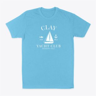 Clay Pennsylvania Yacht Club Classic Dad T-Shirt