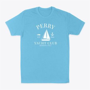 Perry Iowa Yacht Club Classic Dad T-Shirt