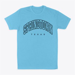 Springtown Texas Inline Classic Dad T-Shirt