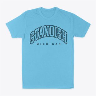 Standish Michigan Inline Classic Dad T-Shirt