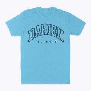 Darien Illinois Inline Classic Dad T-Shirt