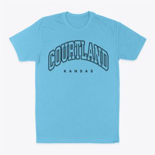 Courtland Kansas Inline Classic Dad T-Shirt