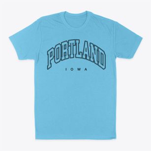 Portland Iowa Inline Classic Dad T-Shirt