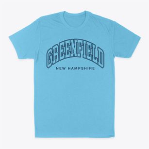 Greenfield New Hampshire Inline Classic Dad T-Shirt