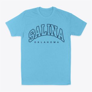 Salina Oklahoma Inline Classic Dad T-Shirt