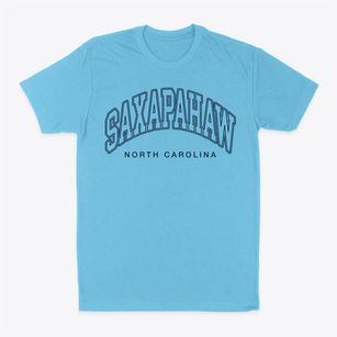 Saxapahaw North Carolina Inline Classic Dad T-Shirt