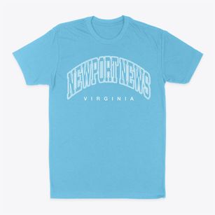 Newport News Virginia Inline Classic Dad T-Shirt