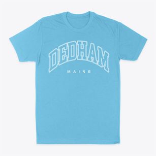 Dedham Maine Inline Classic Dad T-Shirt