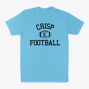 Crisp Illinois Football Classic Dad T-Shirt