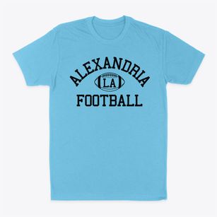 Alexandria Louisiana Football Classic Dad T-Shirt