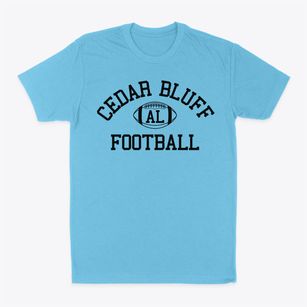 Cedar Bluff Alabama Football Classic Dad T-Shirt