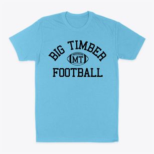 Big Timber Montana Football Classic Dad T-Shirt