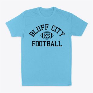 Bluff City Kansas Football Classic Dad T-Shirt