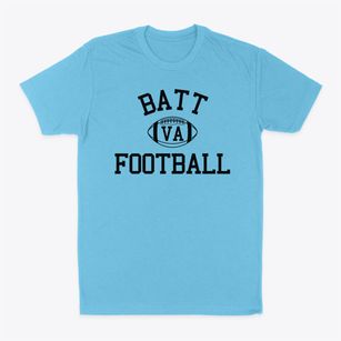 Batt Virginia Football Classic Dad T-Shirt