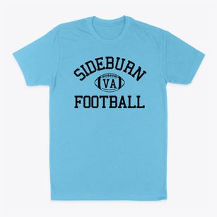 Sideburn Virginia Football Classic Dad T-Shirt