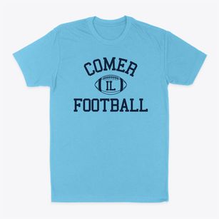 Comer Illinois Football Classic Dad T-Shirt