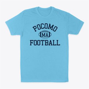 Pocomo Massachusetts Football Classic Dad T-Shirt
