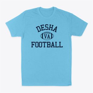 Desha Virginia Football Classic Dad T-Shirt