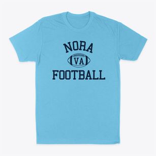 Nora Virginia Football Classic Dad T-Shirt