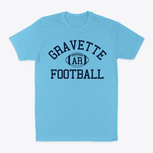 Gravette Arkansas Football Classic Dad T-Shirt