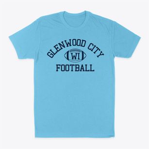 Glenwood City Wisconsin Football Classic Dad T-Shirt