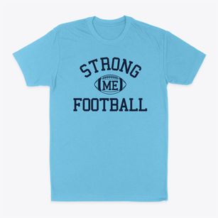 Strong Maine Football Classic Dad T-Shirt