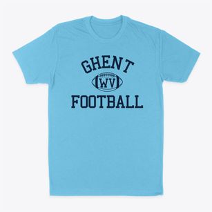 Ghent West Virginia Football Classic Dad T-Shirt