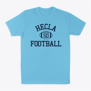 Hecla South Dakota Football Classic Dad T-Shirt