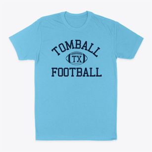Tomball Texas Football Classic Dad T-Shirt