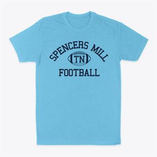 Spencers Mill Tennessee Football Classic Dad T-Shirt