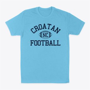 Croatan North Carolina Football Classic Dad T-Shirt