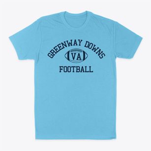 Greenway Downs Virginia Football Classic Dad T-Shirt