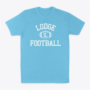 Lodge Illinois Football Classic Dad T-Shirt