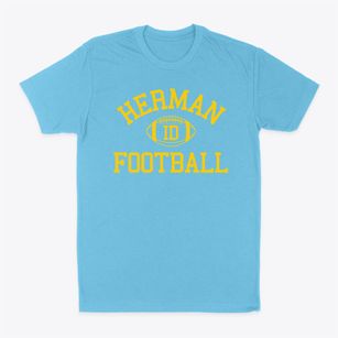 Herman Idaho Football Classic Dad T-Shirt
