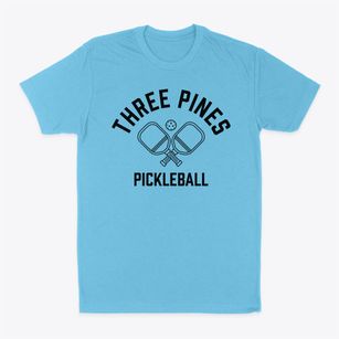 Three Pines Oregon Pickleball Classic Dad T-Shirt