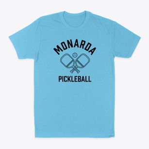 Monarda Maine Pickleball Classic Dad T-Shirt