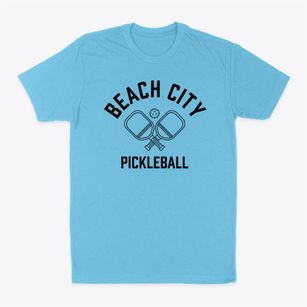 Beach City Texas Pickleball Classic Dad T-Shirt