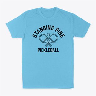 Standing Pine Mississippi Pickleball Classic Dad T-Shirt