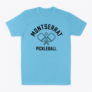 Montserrat Missouri Pickleball Classic Dad T-Shirt