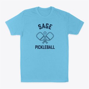 Sage Wyoming Pickleball Classic Dad T-Shirt