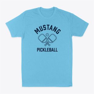 Mustang Texas Pickleball Classic Dad T-Shirt